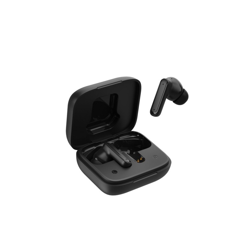 Forever Bluetooth слушалки с дисплей ANC + ANC TWSS-500 черни