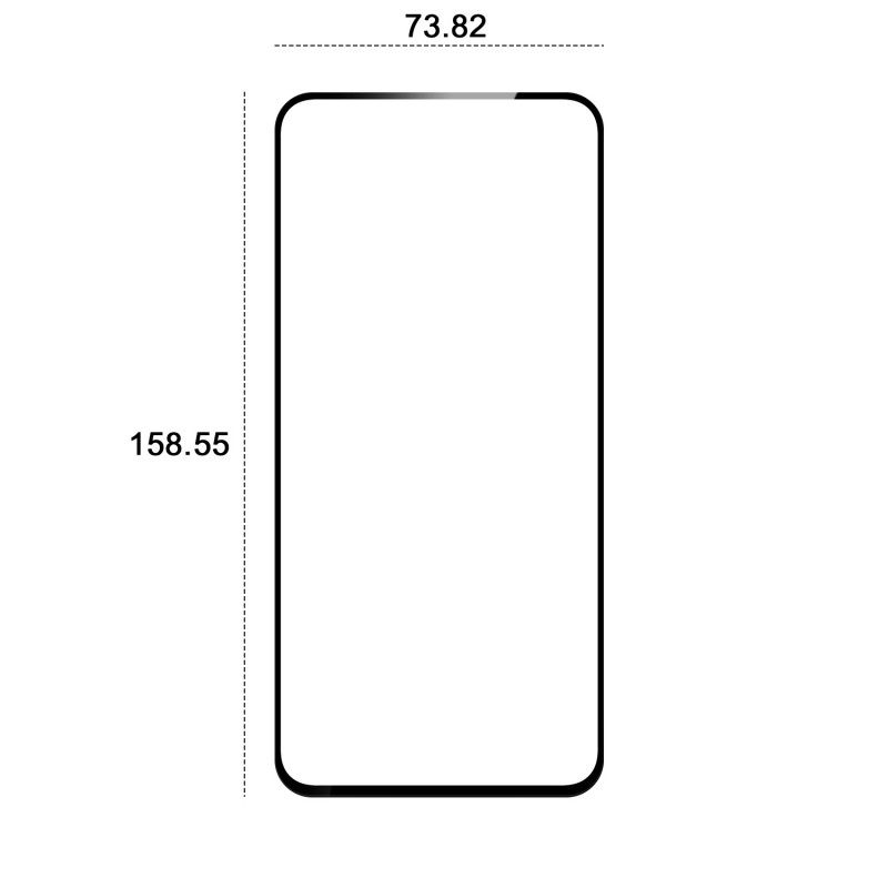Etteri закалено стъкло 9D за Samsung Galaxy A36 5G / A37 5G / A56 5G