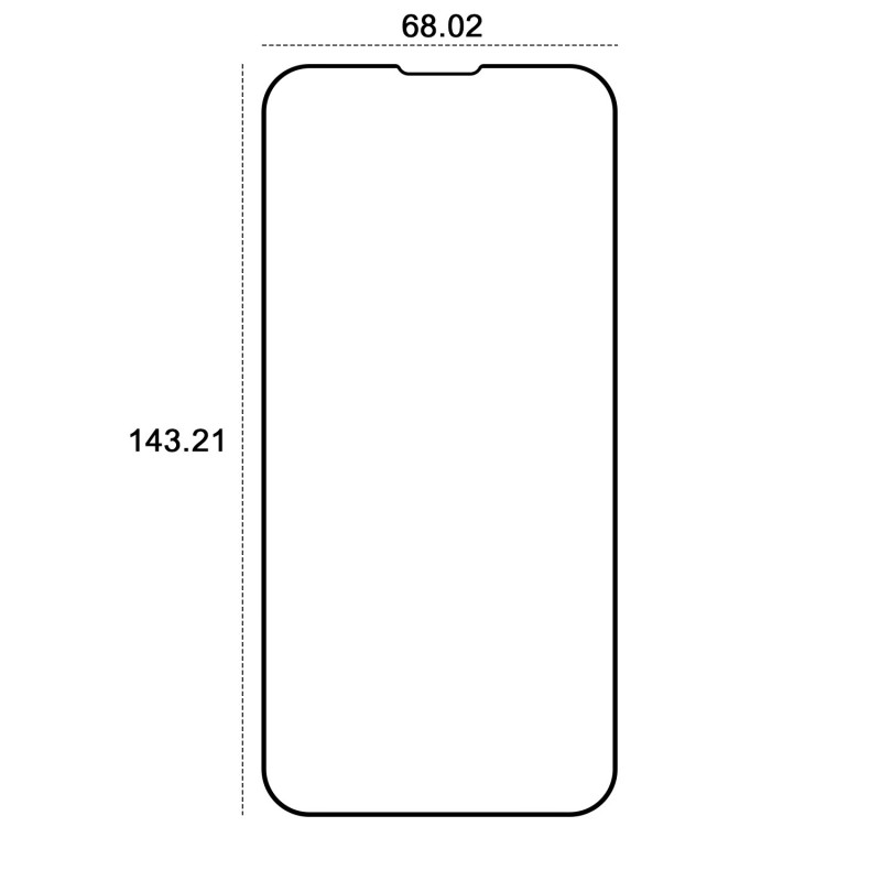 Закалено стъкло Etteri 9D за iPhone 16e / 17e