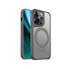 Калъф Etteri Matt Mag Ring за iPhone 14 Pro 6.1" сив