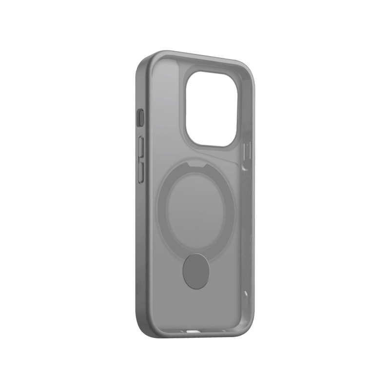 Калъф Etteri Matt Mag Ring за iPhone 15 Pro 6.1" сив