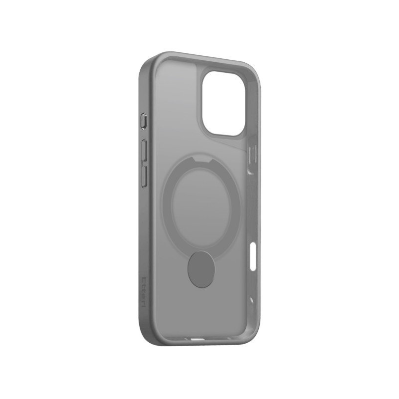 Калъф Etteri Matt Mag Ring за iPhone 16 Plus 6.7" сив