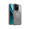 Калъф Etteri Matt Mag Ring за iPhone 16 Pro 6.3" сив
