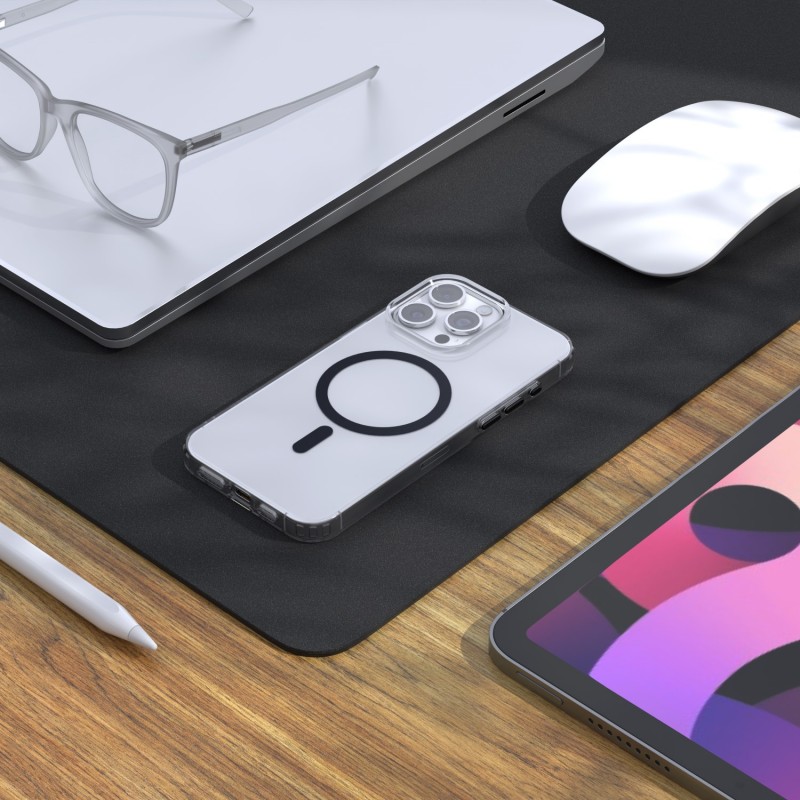 Калъф Etteri Color Mag за iPhone 12 / 12 Pro 6.1" черен