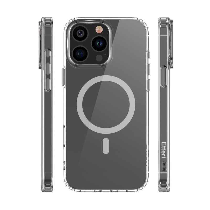 Калъф Etteri Color Mag за iPhone 12 / 12 Pro 6.1" сив