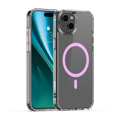 Калъф Etteri Color Mag за iPhone 14 6.1" розов