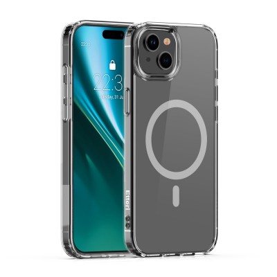 Калъф Etteri Color Mag за iPhone 14 6.1" сив
