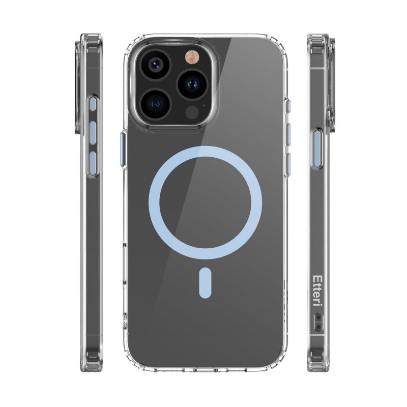 Калъф Etteri Color Mag за iPhone 14 Pro 6.1" светло син
