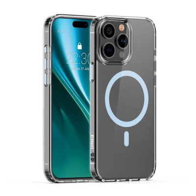 Калъф Etteri Color Mag за iPhone 15 Pro Max 6.7" светло син