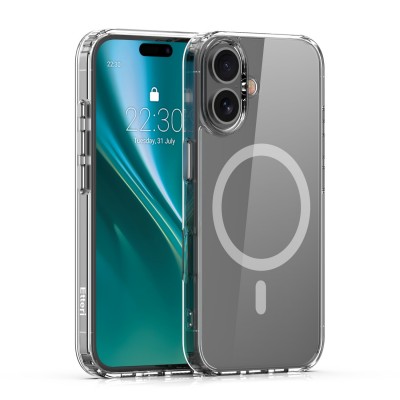 Калъф Etteri Color Mag за iPhone 16 Plus 6.7" сив