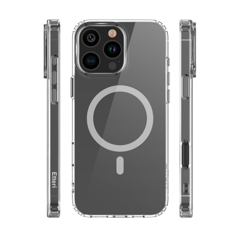 Калъф Etteri Color Mag за iPhone 16 Pro Max 6.9 сив
