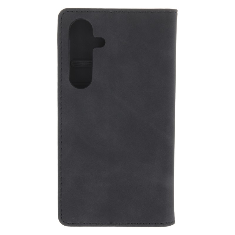 Калъф Smart Suede за Samsung Galaxy S25, черен