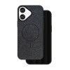 Калъф Glitter Thin Mag за iPhone 16e / 17e, черен
