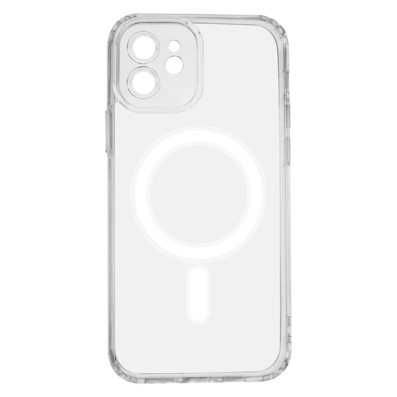 Прозрачен калъф Anti Shock 1,5 mm Mag за iPhone 12 6,1