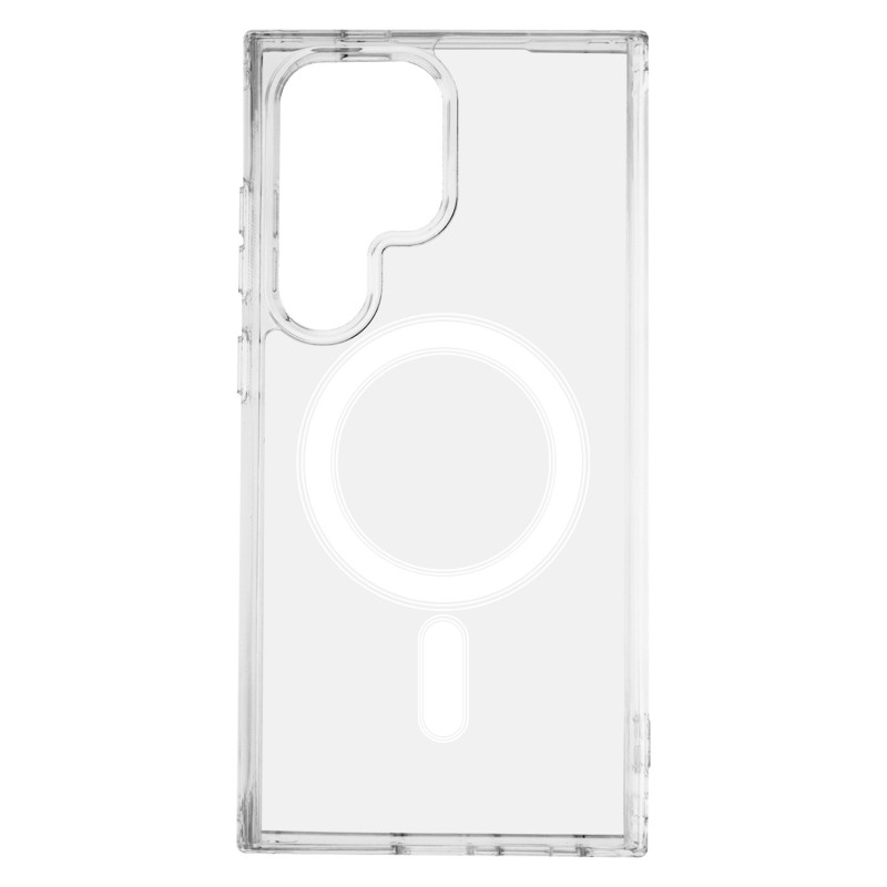Гръб Anti Shock 1,5 mm Mag за Samsung Galaxy S24 Ultra прозрачен big hole