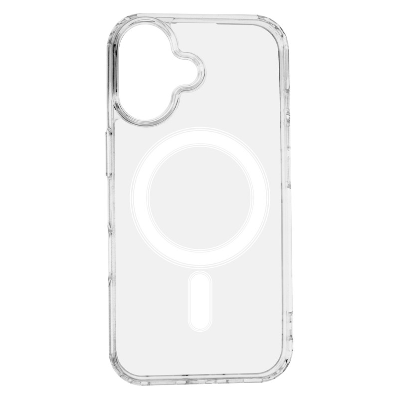 Anti Shock 1.5 mm Mag cover за iPhone 16 6.1" прозрачен голям отвор