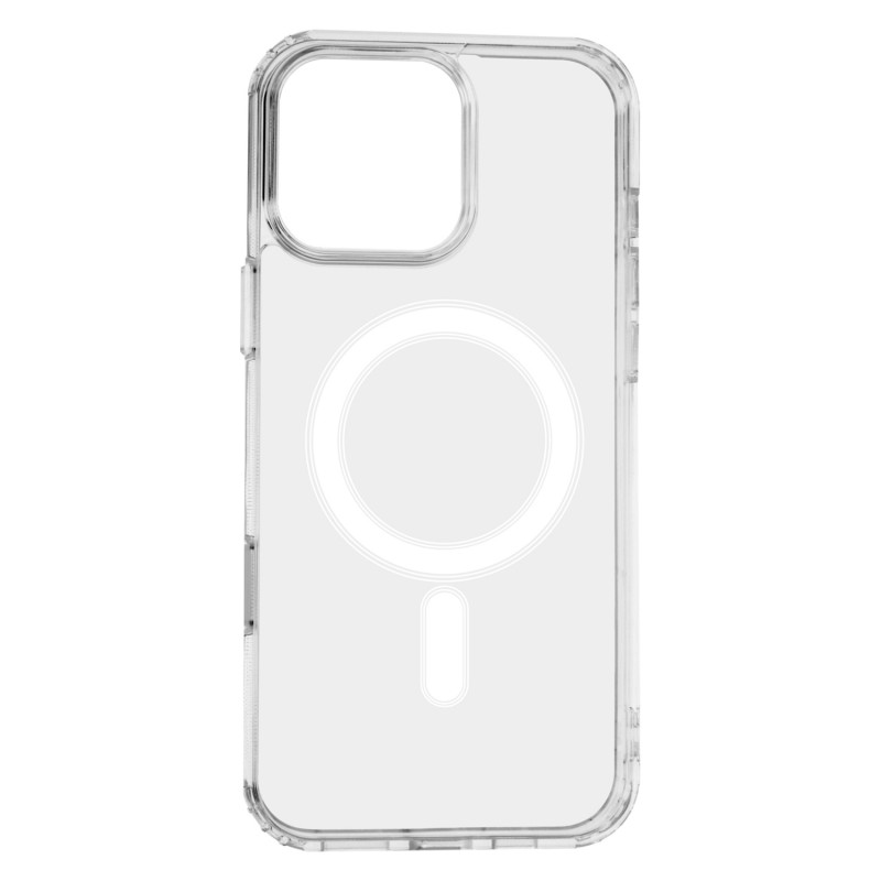 Anti Shock 1.5 mm Mag cover за iPhone 16 Pro Max 6.9" прозрачен голям отвор + бутон