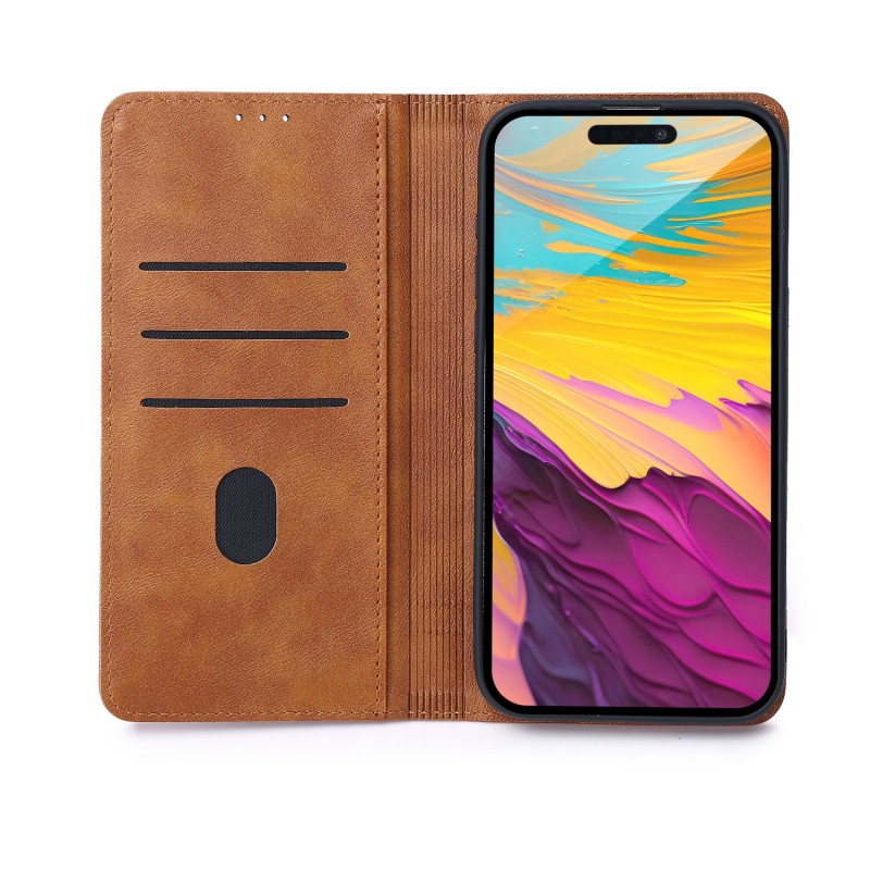 Калъф Smart Seam за Honor 600 / Honor 600 Pro кафяв