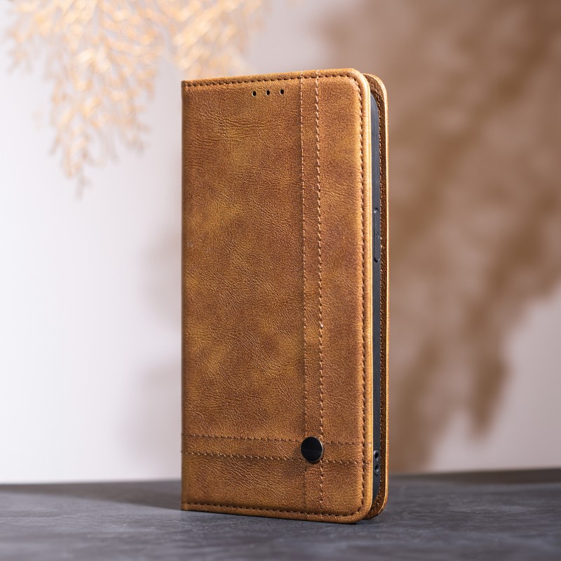 Калъф Smart Seam за Honor 600 / Honor 600 Pro кафяв