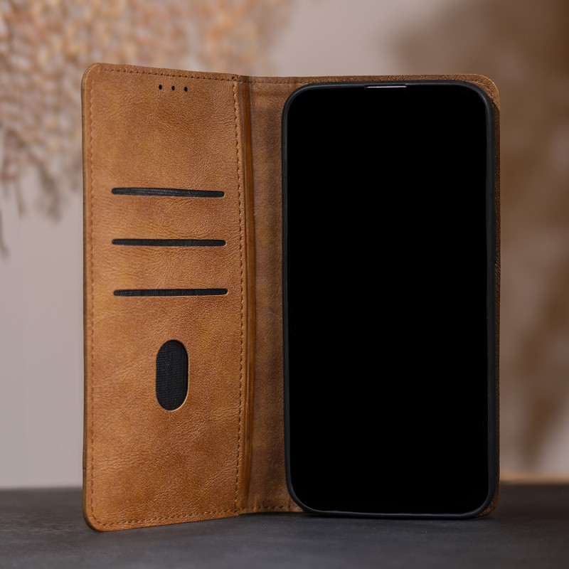 Калъф Smart Seam за Honor 600 / Honor 600 Pro кафяв