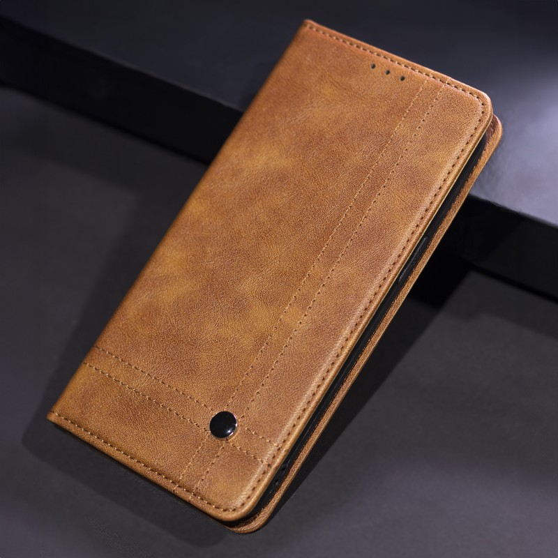 Калъф Smart Seam за Honor 600 / Honor 600 Pro кафяв