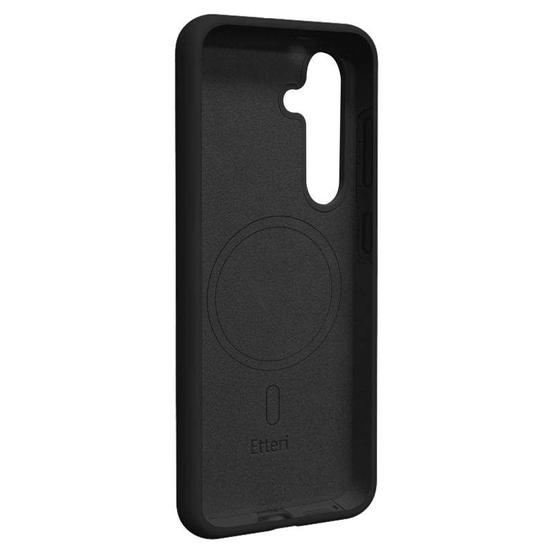 Гръб Etteri Silicone Mag за Samsung Galaxy S26 черен
