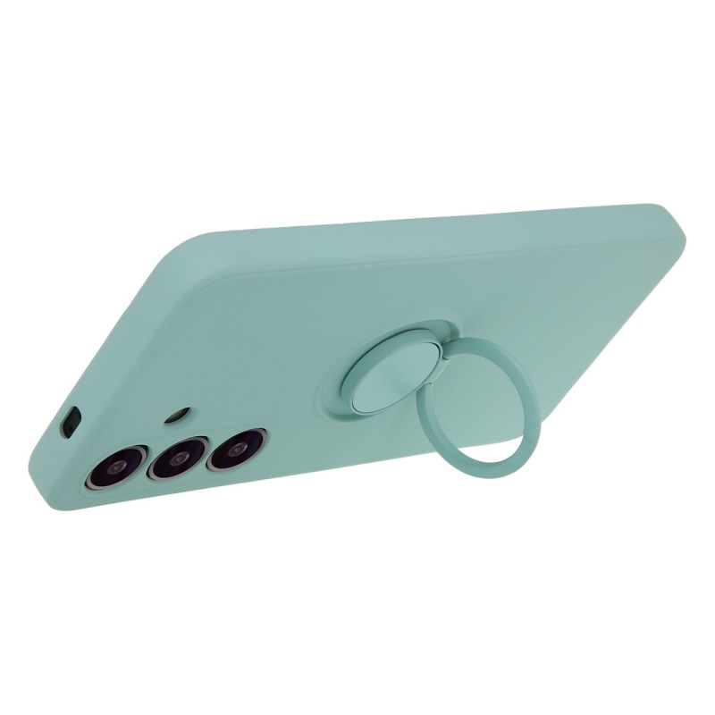 Капак Finger Ring за Samsung Galaxy A14 4G / A14 5G светло зелен