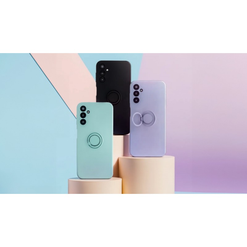 Капак Finger Ring за Samsung Galaxy A14 4G / A14 5G светло зелен
