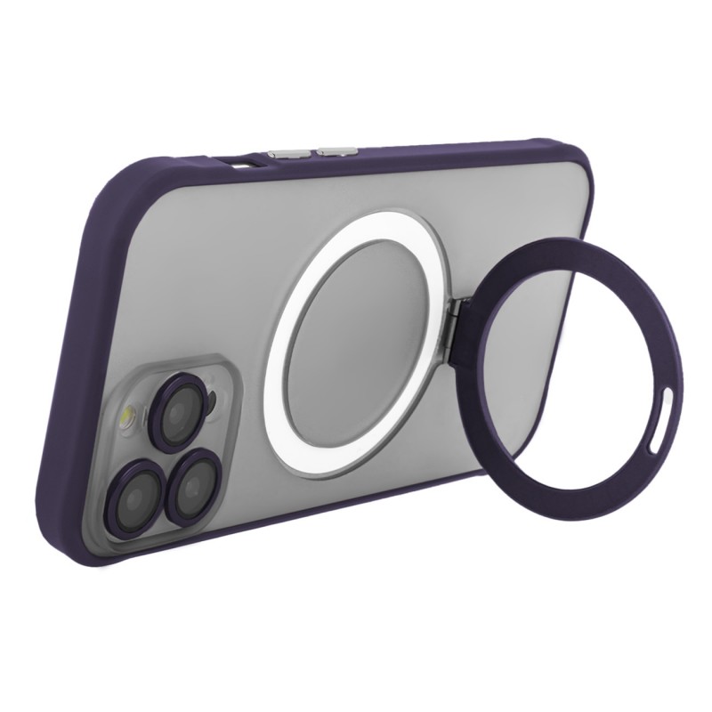 Калъф Ring Secure Mag за iPhone 13 6.1" лилав