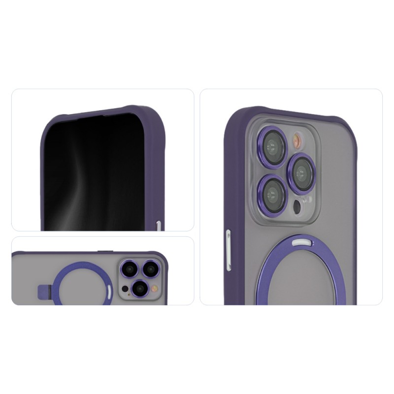 Калъф Ring Secure Mag за iPhone 13 6.1" лилав