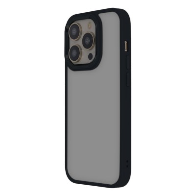 Satin Elegant Matt overlay за iPhone 15 Plus 6.7" черен