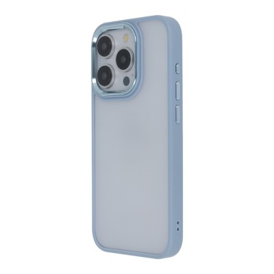 Satin Elegant Matt overlay за iPhone 15 Plus 6.7" син