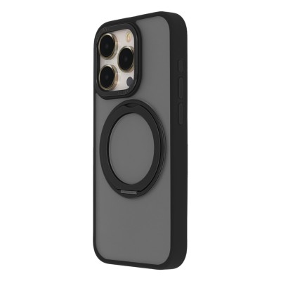 Калъф Secure Spinning Mag за iPhone 15 Plus 6.7" черен