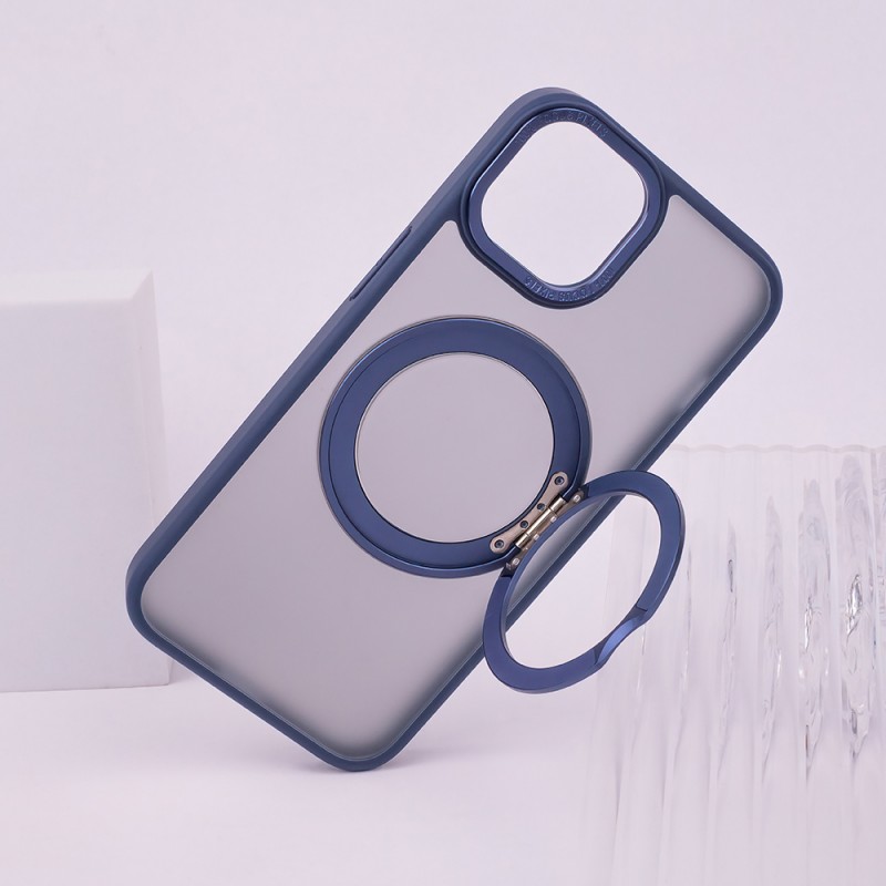 Калъф Secure Spinning Mag за iPhone 13 6.1" синьо