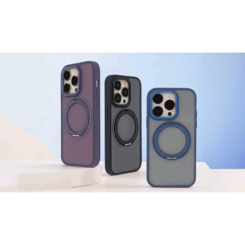 Калъф Secure Spinning Mag за iPhone 13 6.1" синьо