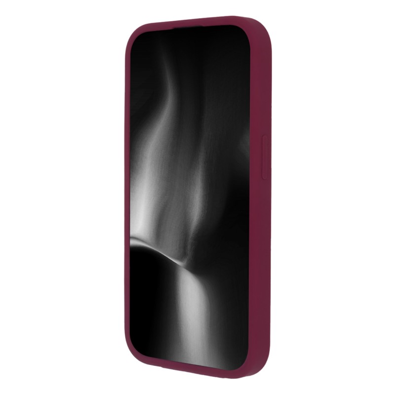 Soft Touch Mag overlay за iPhone 12 6.1" Бордо