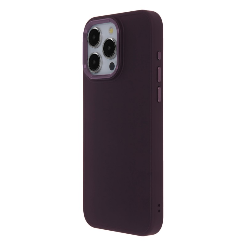 Калъф Satin Elegant за iPhone 12 / 12 Pro 6.1" бордо