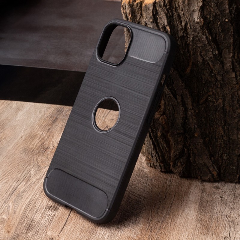 Обикновен черен капак за iPhone 16 Plus 6.7"