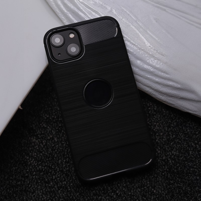 Обикновен черен капак за iPhone 16 Plus 6.7"