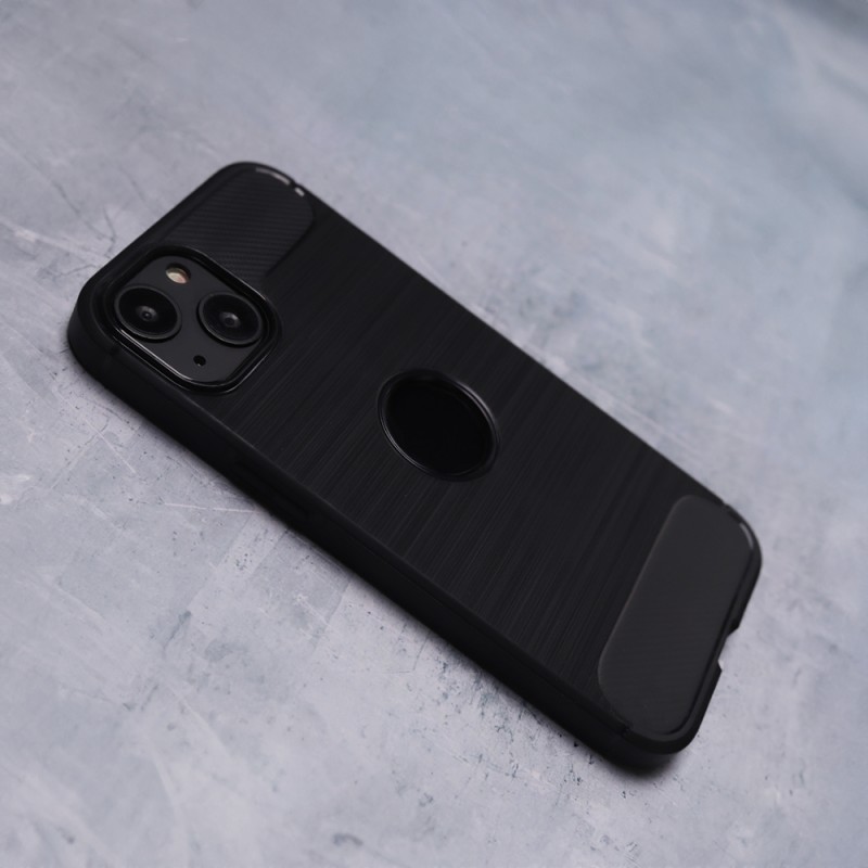 Обикновен черен капак за iPhone 16 Plus 6.7"
