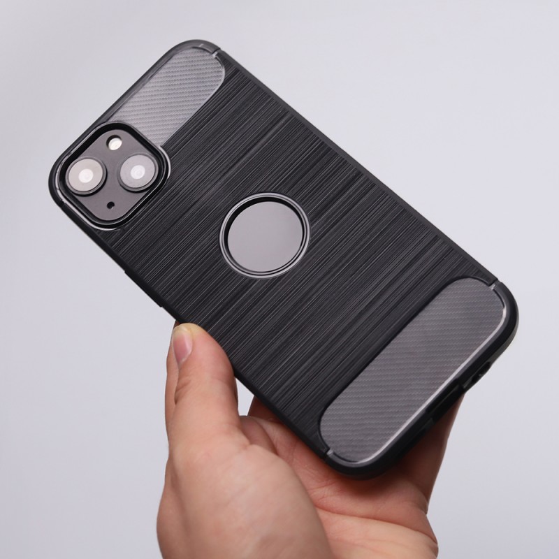 Обикновен черен капак за iPhone 16 Plus 6.7"