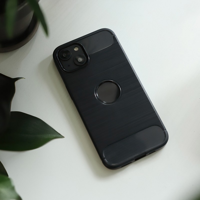 Обикновен черен капак за iPhone 16 Plus 6.7"