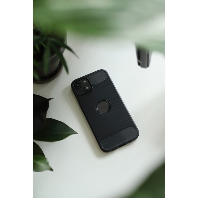 Обикновен черен капак за iPhone 16 Plus 6.7"