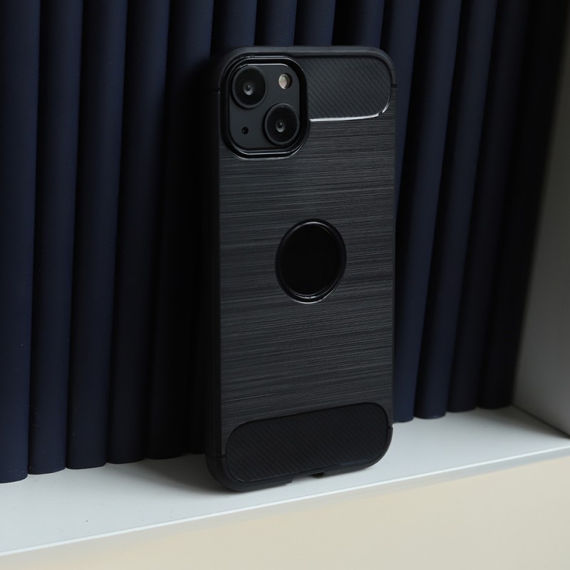 Обикновен черен капак за iPhone 16 Plus 6.7"