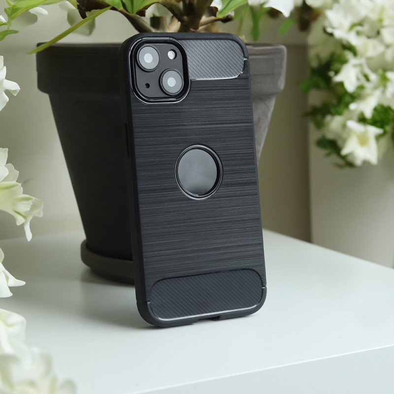 Обикновен черен капак за iPhone 16 Plus 6.7"
