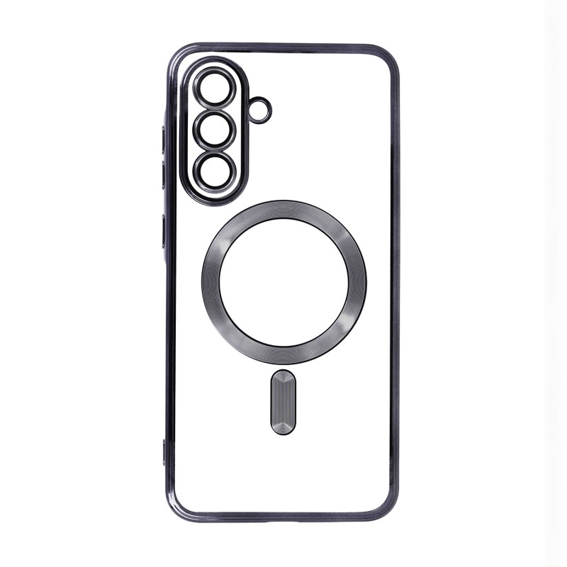 Цветен Chrome Mag overlay за Samsung Galaxy A36 5G, черен
