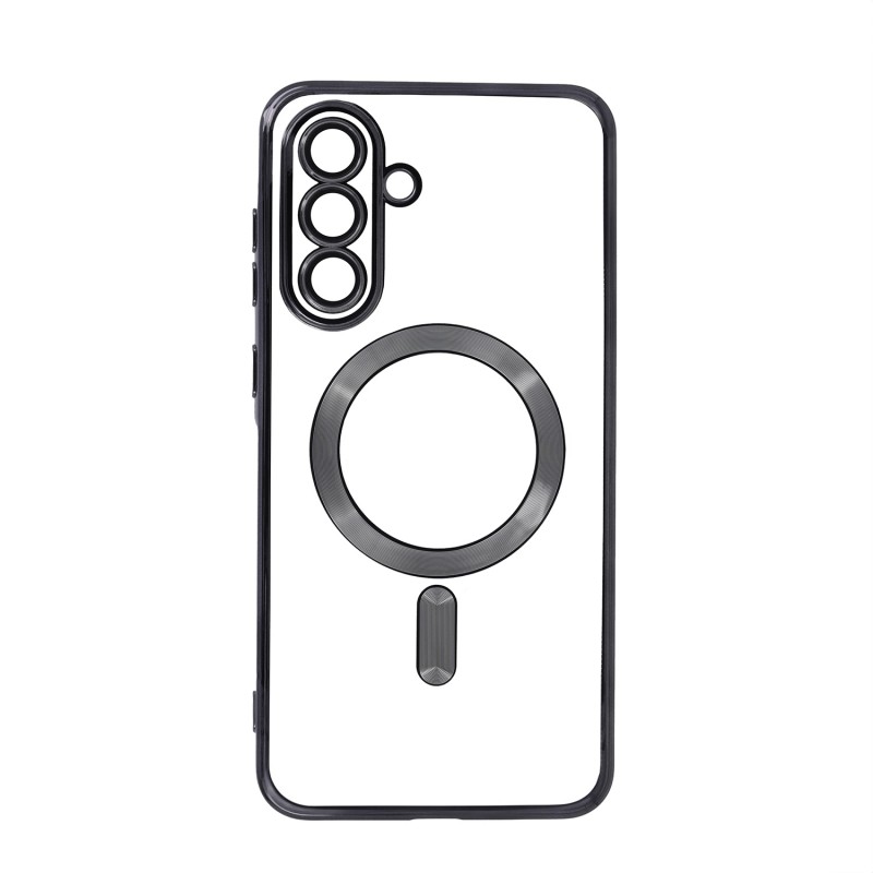 Цветен Chrome Mag overlay за Samsung Galaxy A56 5G, черен