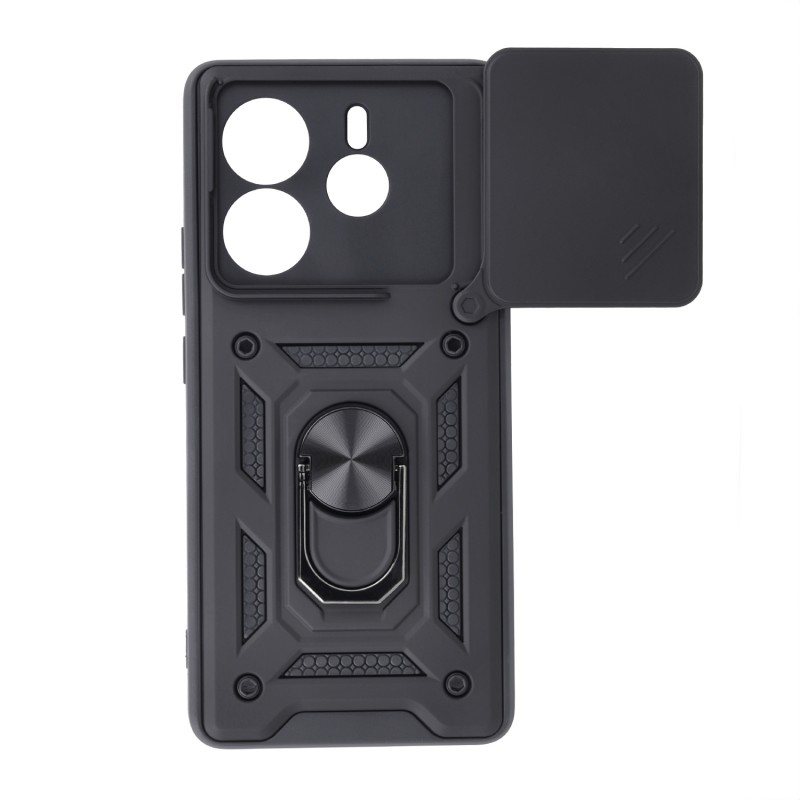 Овърлей Defender Slide за Xiaomi Redmi Note 14 5G (Global) черен