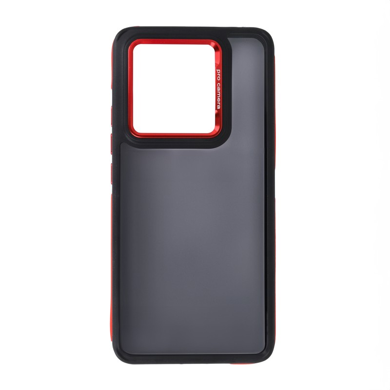 Гръб Crystal Black за Xiaomi Redmi Note 14 5G (Global) червен