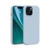 Силиконов калъф Etteri за iPhone 11, светло син
